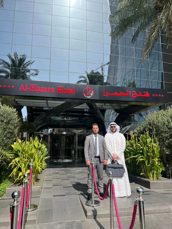 Al-Hamra Hotel with the Warah team