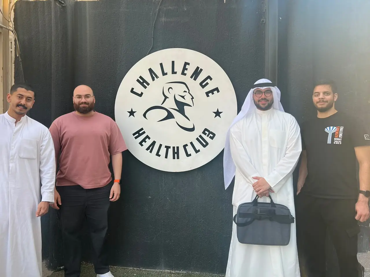 The Challenge Health Club team with Warah