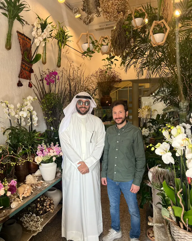 Desert Blooms' operations manager with the Warah team